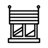 Grill Shutter Icon